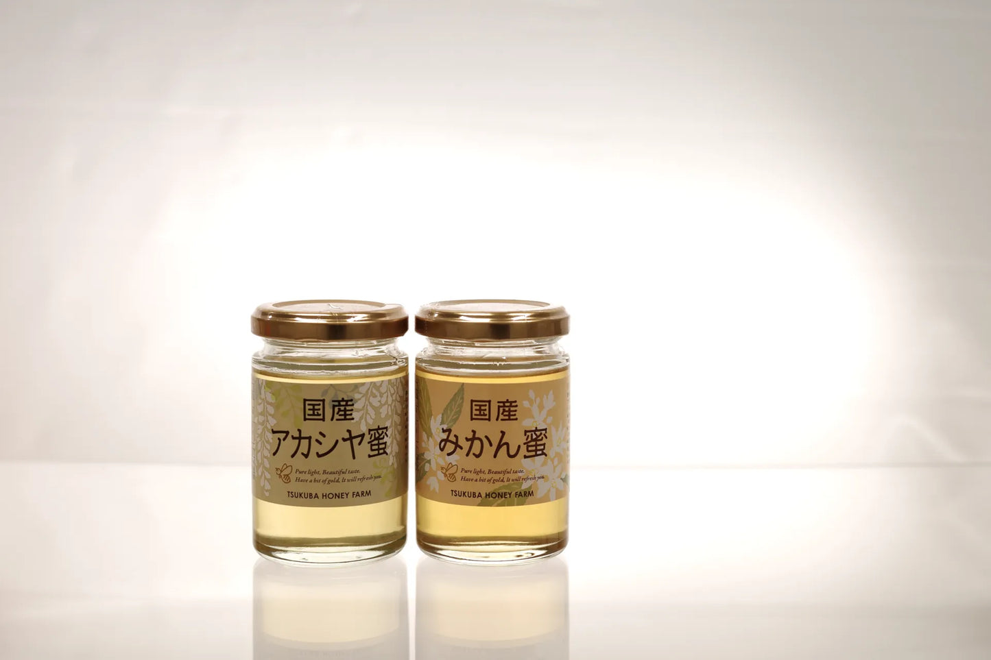 国産はちみつギフトセットA・B(150g2本)