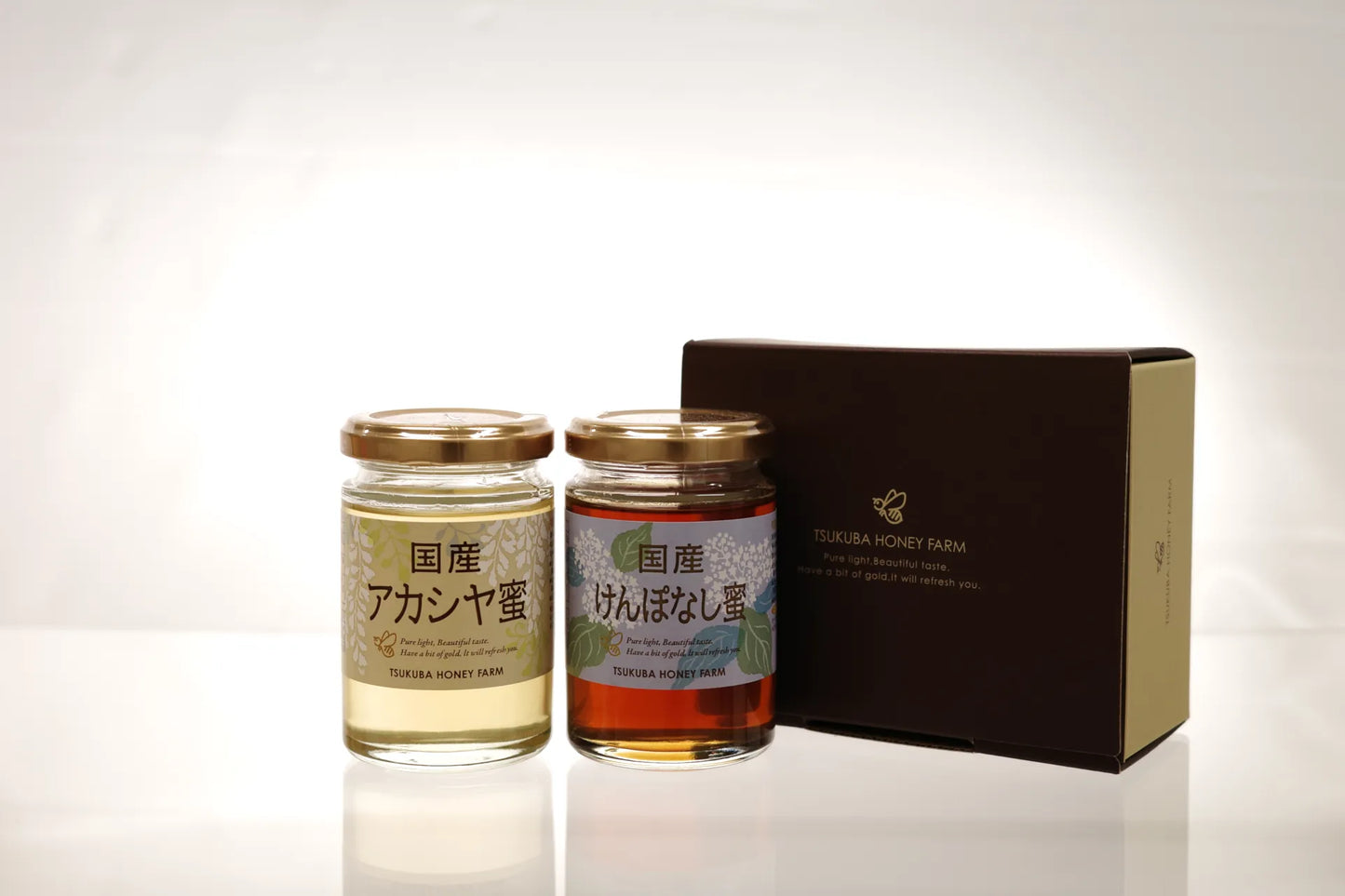 国産はちみつギフトセットA・B(150g2本)
