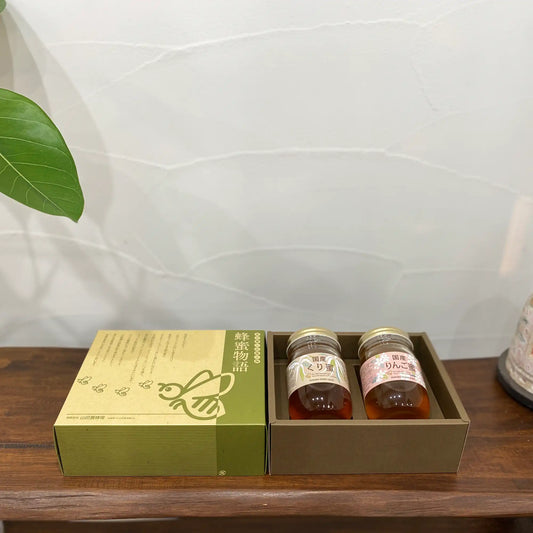 国産はちみつギフトセットE・F(500g2本)