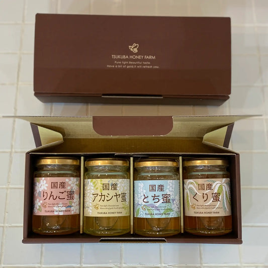 国産はちみつギフトセットG(150g4本)